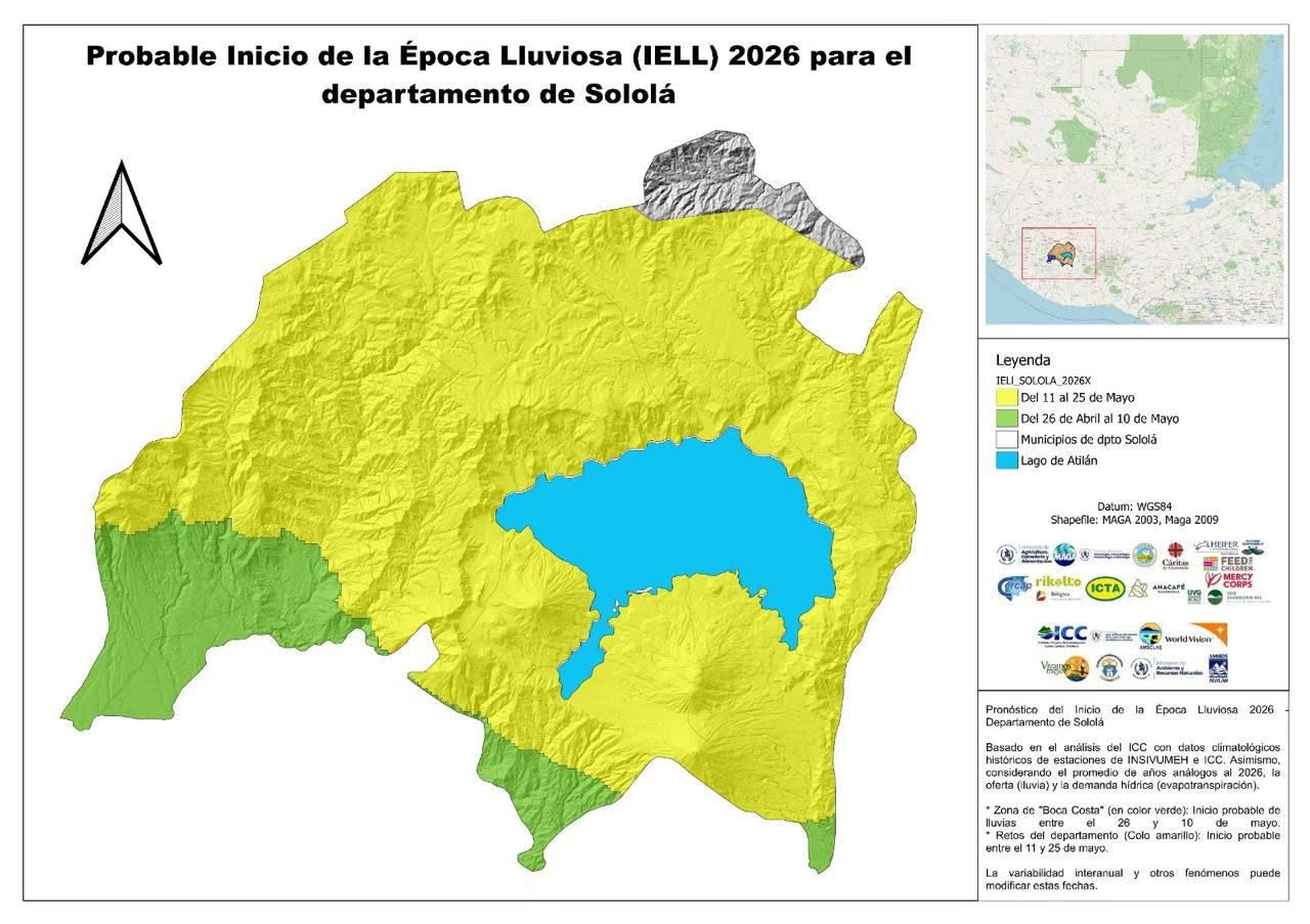Mapa cartográfico 1 de la MTA Sololá