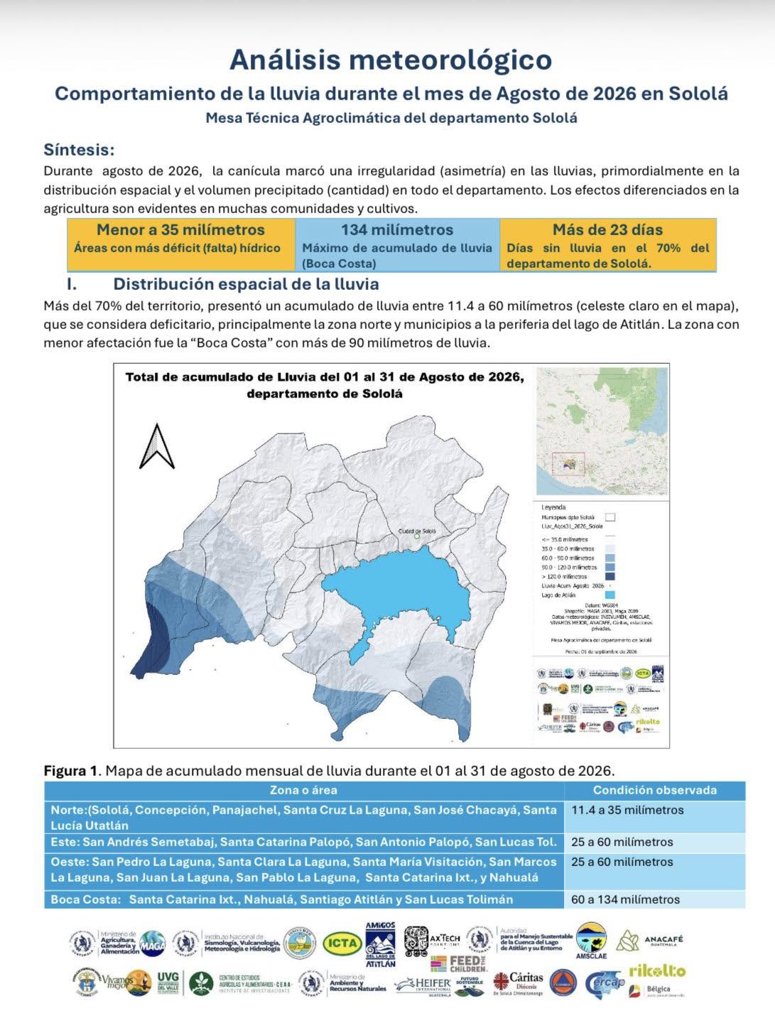 Mapa cartográfico 11 de la MTA Sololá