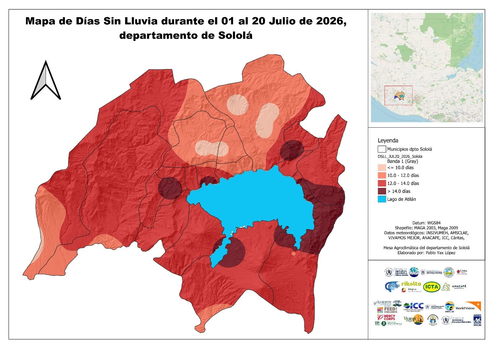 Mapa cartográfico 5 de la MTA Sololá